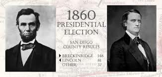 Abraham Lincoln is elected President of the United States