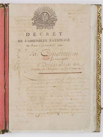 Constitución Francesa de 1791