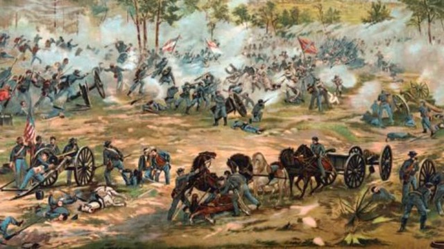 The battle Of Gettysburg