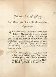 Boston Non-Importation Agreement