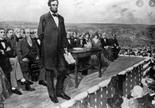 Abraham Lincoln is elected as president