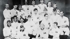 Primer partido de Rugby