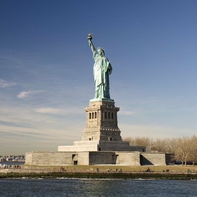 Timeline: Statue of Liberty, New York City.