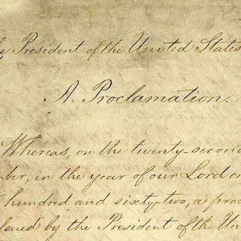 Emancipation Proclamation