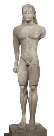 Kouros di capo Sounion