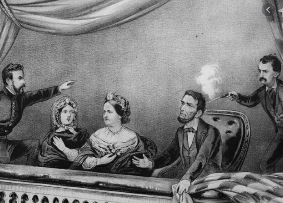 Abraham Lincoln is assassinated