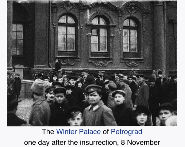 October Revolution begins