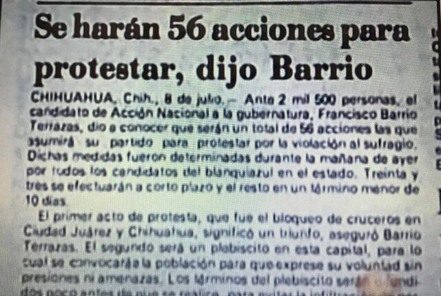 56 medidas de resistencia de los panistas