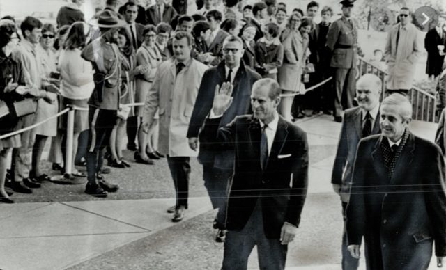 Sectarian violence at Duke of Edinburgh visit