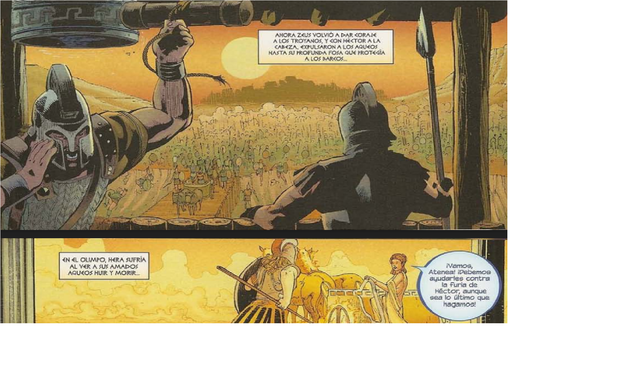 Los troyanos son fortalecidos.