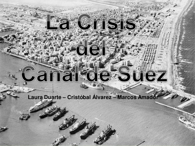 crisis del Suez