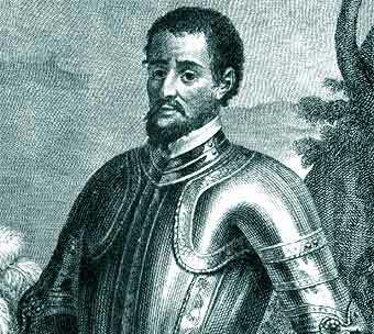 Hernando de soto llego a la bahia de Tampa