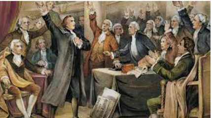 Patrick Henry's "Give me liberty or give me death" speech