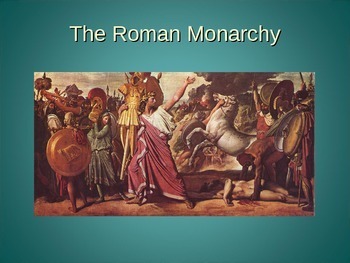 The First Monarchy in Rome