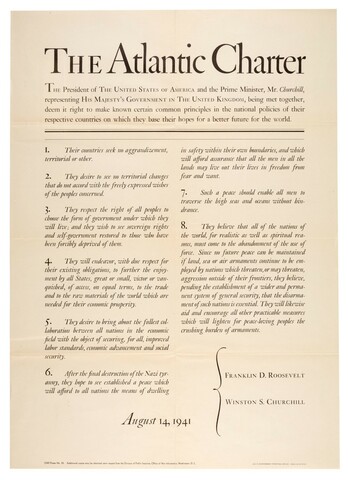 The Atlantic Charter