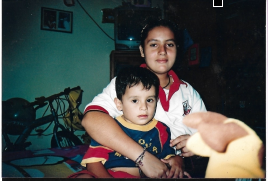 Otra vez mi hermana y yo.