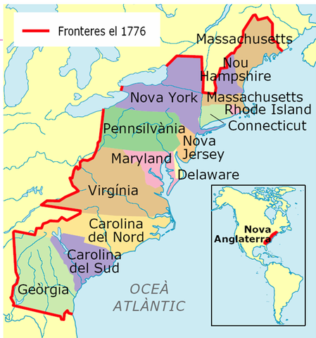 Declaració de la independència de les tretze colonies angleses d'Amèrica del Nord
