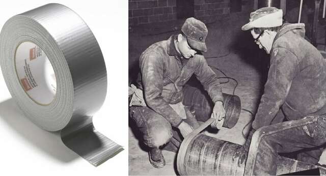 criação da fita adesiva