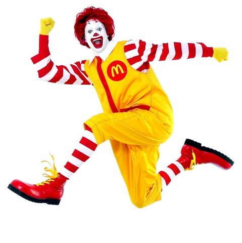 Aparición del iconico payaso Mcdonal's