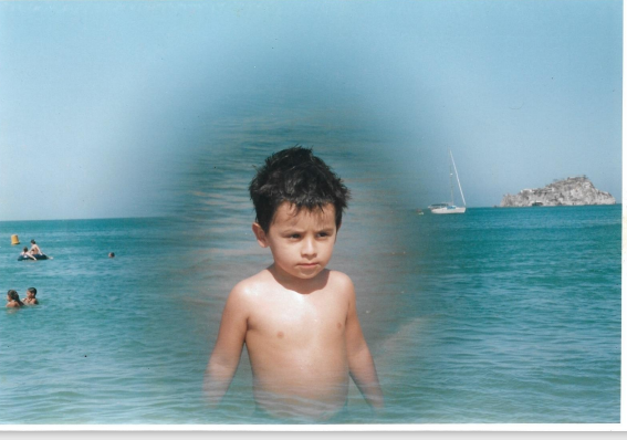 Mi primera vez en la costa.