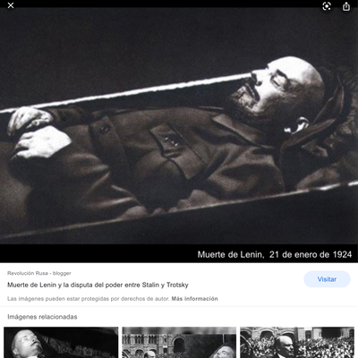 Timeline: Mort de Lenin