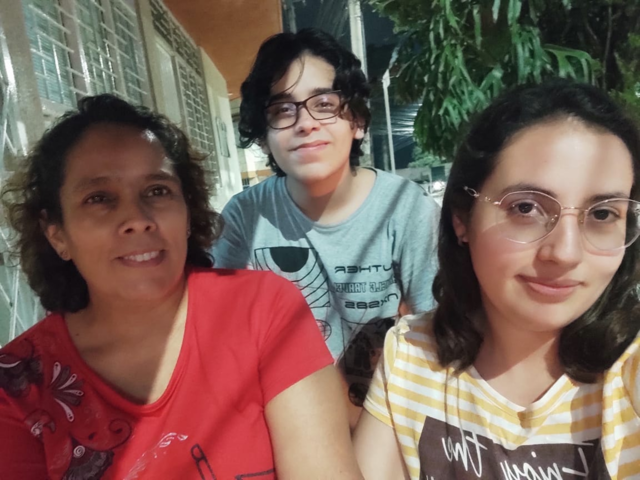 Una foto con las mujeres que mas amo.