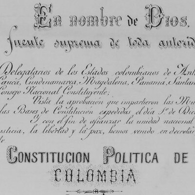 Timeline: Constituciones politicas