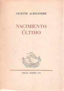 Aparece el libro Nacimiento último.