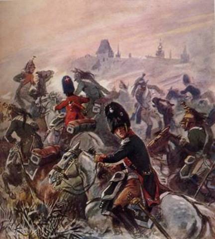 Napoleon Forced to Surrendor