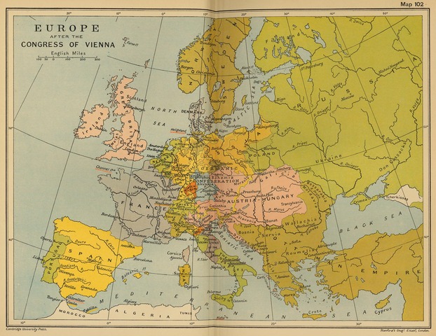 Europe Map Redrawn