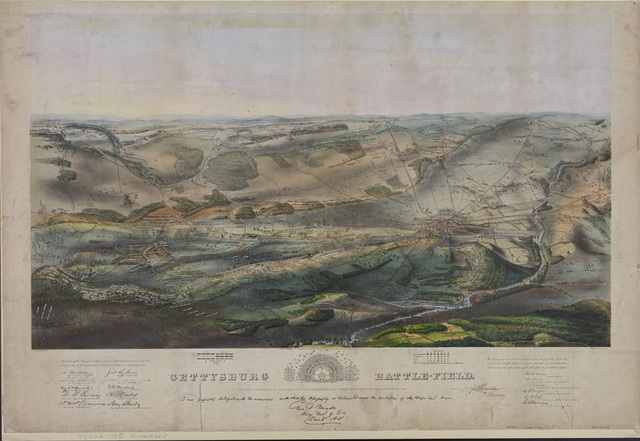 Battle of Gettysburg: Hand slightly wounded