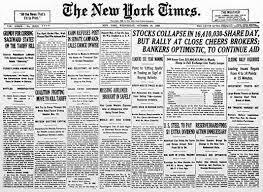 The Great Depression (1929-1933)