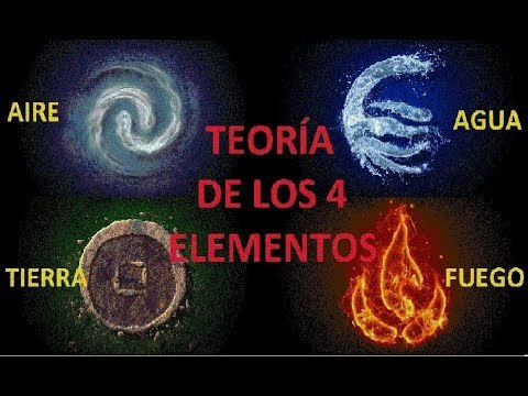 La teoria de los cuatros elementos de Empédocles