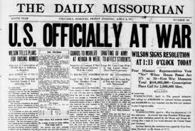 U.S. Enters World War I