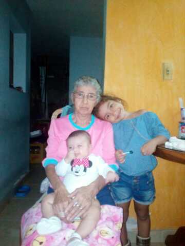momento con mi abuela