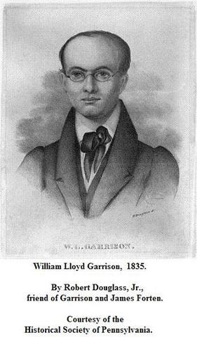 William Lloyd Garrison openly rejects David Walker's Appeal