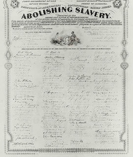 The 13th Ammendment was Ratified