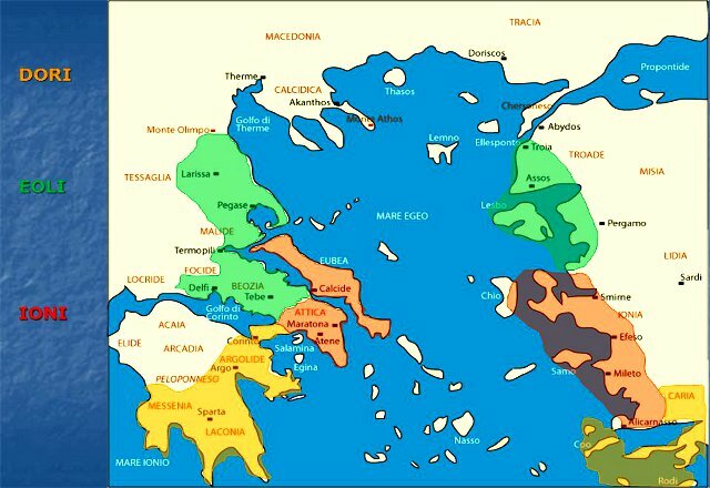 colonizzazione popoli del mare