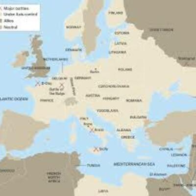 Timeline: European theater battles