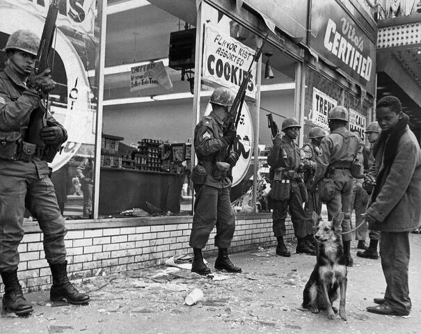 Martin Luther King assassination riots