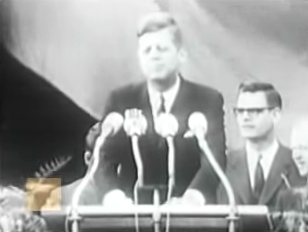 John F. Kennedy's speech in Berlin "Ich bin ein Berliner"