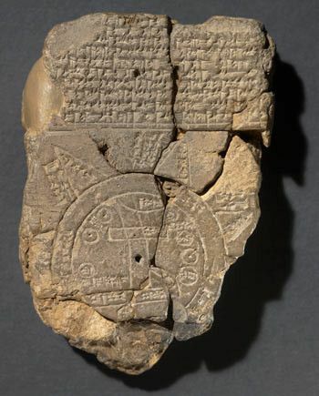 primeiro mapa do mundo