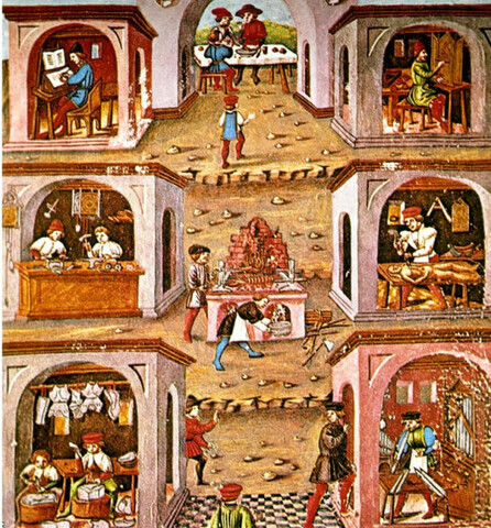 Producción de las artesanías