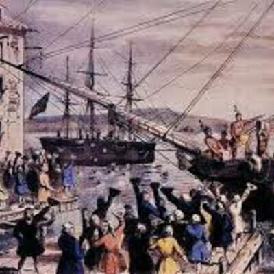 Timeline: REVOLUCIÓN DEL TE (1770-17839)