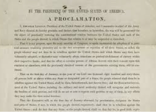 Emancipation Proclamation