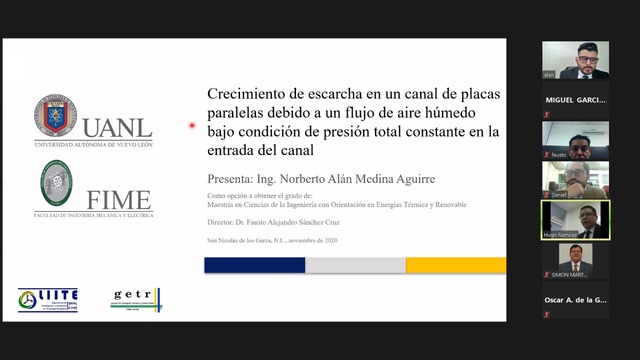 Realizan primer examen de Posgrado de la FIME en trasmisión en vivo