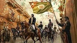Timeline: DE LA INDEPENDENCIA A LA CONSOLIDACION  DE LA REPUBLICA