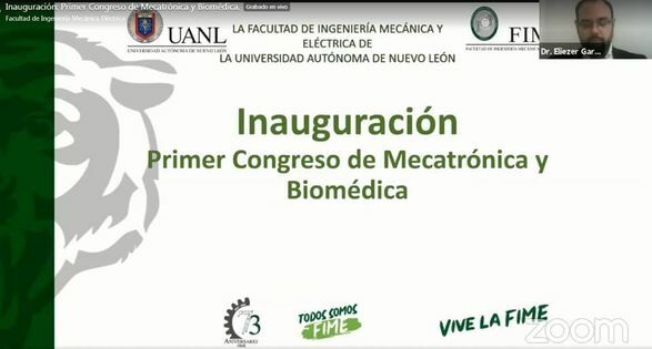 Primer Congreso de Mecatrónica y Biomédica en FIME,