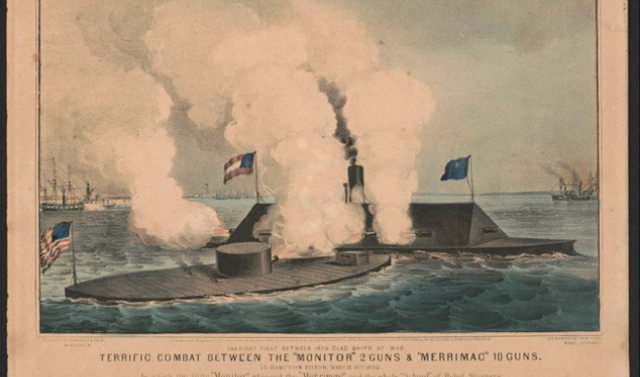 Battle of the Ironclads March 8 - March 9, 1862