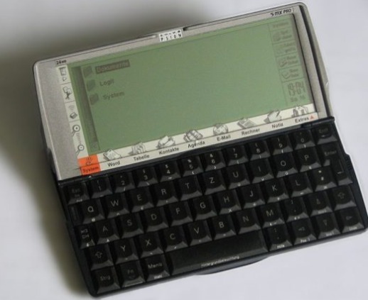 Evolución del organizador de Psion